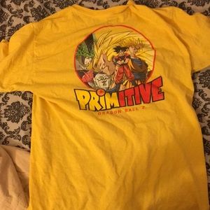 Primitive dragon ball z graphic t shirt